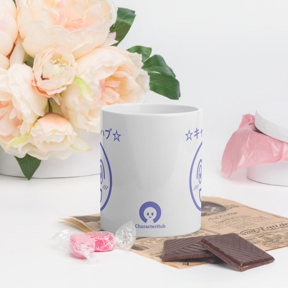 CharacterHub White glossy mug