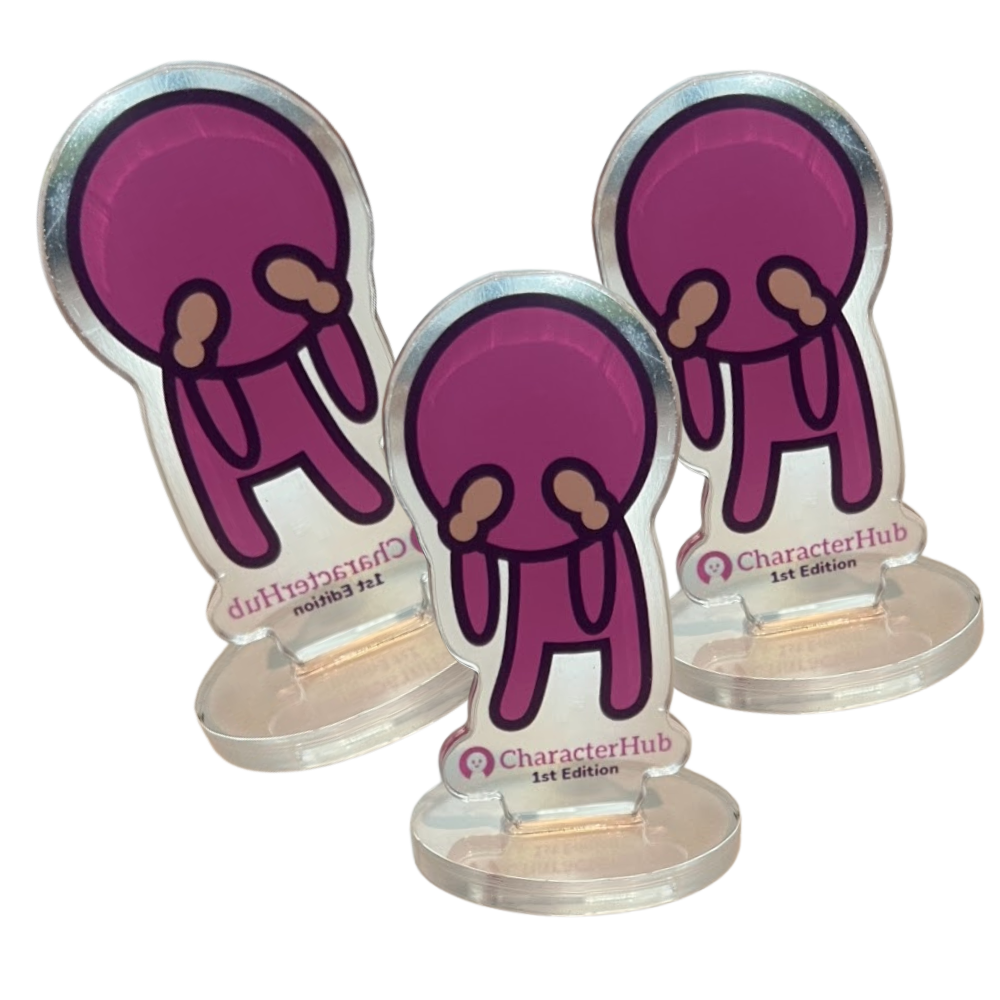 Clear Acrylic Standee