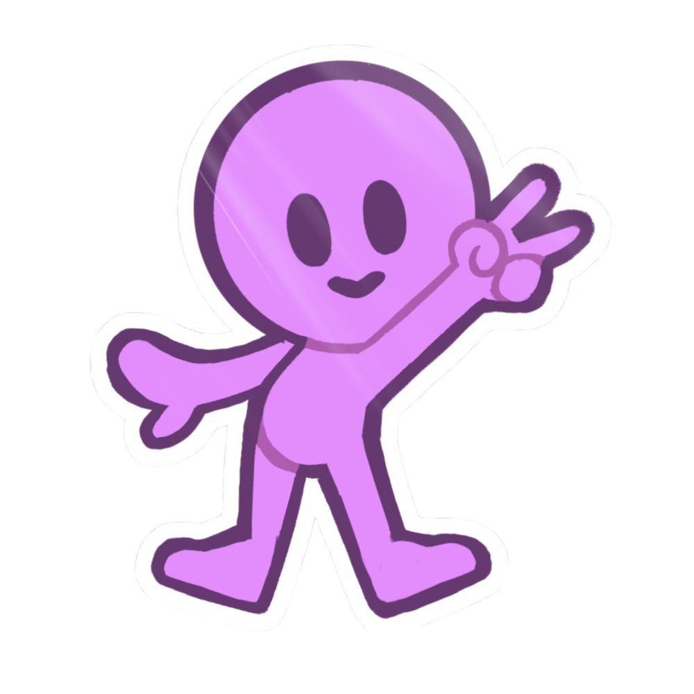 Custom OC stickers (batch of 10)