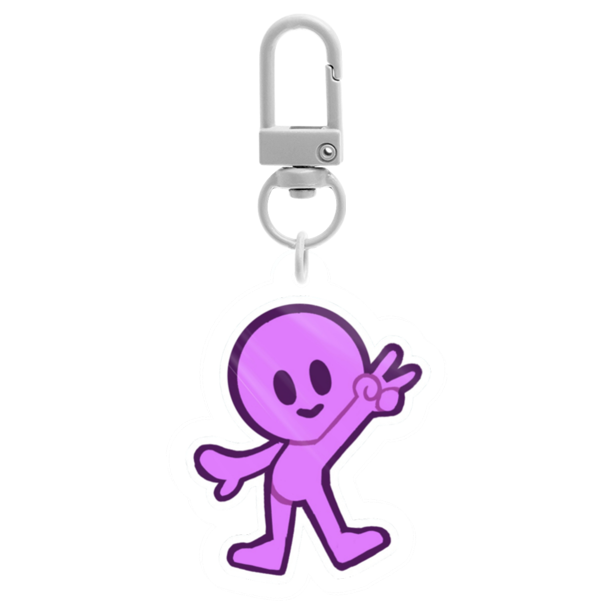 Clear Keychain